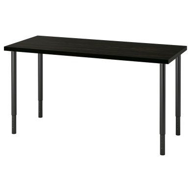 IKEA Письменный стол LAGKAPTEN/OLOV Черный (ИКЕА ЛАГКАПТЕН/ОЛОВ) 99417486
