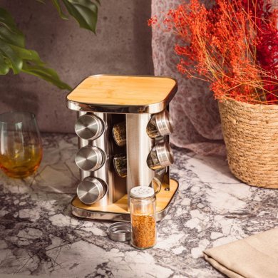 Набор для специй Homla MONROY Серебристый 231603 фото - 7