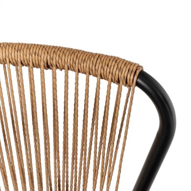 Комплект садових меблів Mebel Elit TRISTE Коричневий ME.TRISTE/BR/RT/OGR/ZES фото - 7