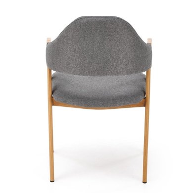 Обеденный стул Halmar K344 Пепельный - 10 Обеденный стул Halmar K344 Пепельный V-CH-K/344-KR-POPIELATY фото - 10