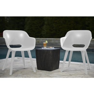 Cадовый стул Keter AKOLA Белый 238358 фото - 5