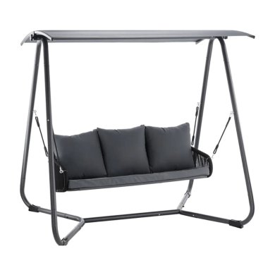 Садовые качели Garden Line 180x139x185 см Антрацит KRE3149