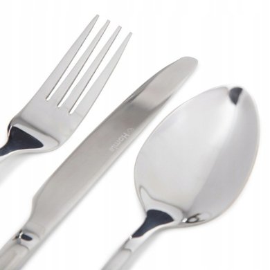 Набір столових приборів Homla Lugano Homla 24 шт. | Сріблястий - 7 Набір столових приборів Homla Lugano Homla 24 шт. | Сріблястий 215815 фото - 7