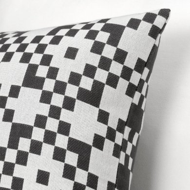 IKEA Декоративна наволочка GINSTSACKMAL 50х50 см Принт (ИКЕА ГИНССТАКМАЛЬ) 10590776 фото - 3