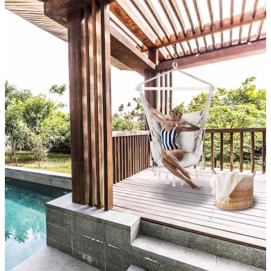 Подвесное кресло-гамак RODOS 2 Экрю - 7 Подвесное кресло-гамак RODOS 2 Экрю 5.02.211651 фото - 7