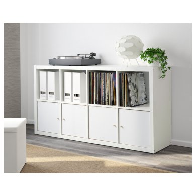 IKEA Стеллаж KALLAX Белый (ИКЕА КАЛЛАКС) 80275887 фото - 5