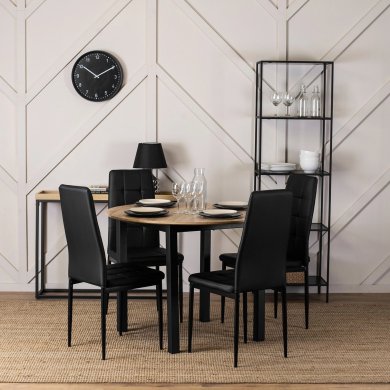 Обеденный стул Mebel Elit TEX Черный ME.TEX2/CZ/E/K фото - 10