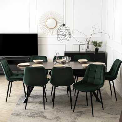 Розкладний обідній стіл Mebel Elit LUGO Горіх - 11 Розкладний обідній стіл Mebel Elit LUGO Горіх ME.LUGO/O/CZ/S фото - 11