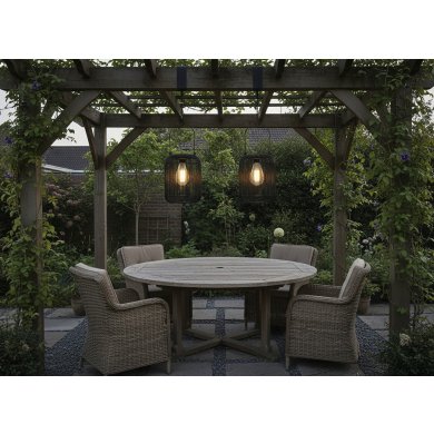 Декоративний світильник на сонячній батареї Garden Line LAP8884 Чорний LAP8884 фото - 3