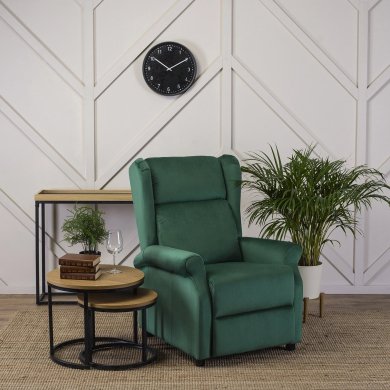 Кресло мягкое раскладное с реклайнером Mebel Elit SIMON Зеленый ME.SIMON/Z/V/FW фото - 9