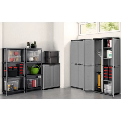 Садова шафа Keter/Kis ARMADIO BASSO JOLLY Сірий 242871 фото - 5