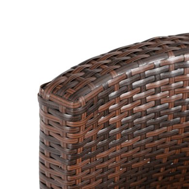 Комплект садових меблів Mebel Elit FRIO Коричневий ME.FRIO/BR/RT/OGR/ZES фото - 7