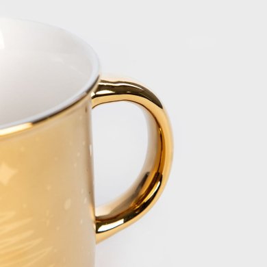 Кружка Homla ARAN 300 мл Золотой 230909 фото - 3