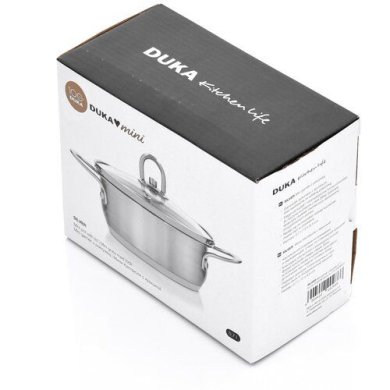 Кастрюля Duka Silver 500 мл | Серебристый 2220286 фото - 4