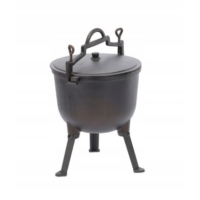 Чугунный котелок Garden Line 11 л Серый BBQ3727 фото - 9