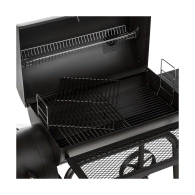 Вугільний гриль з коптильнею Kontrast ACTIVA LOKOMOTYWA Чорний 45811871 фото - 4