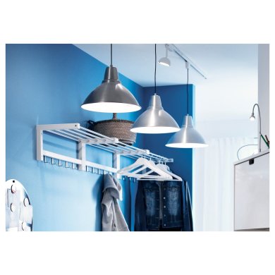 Полка для головных уборов с вешалкой TJUSIG - 10 IKEA Полка для головных уборов с вешалкой TJUSIG (ИКЕА TJUSIG) 40152633 фото - 10