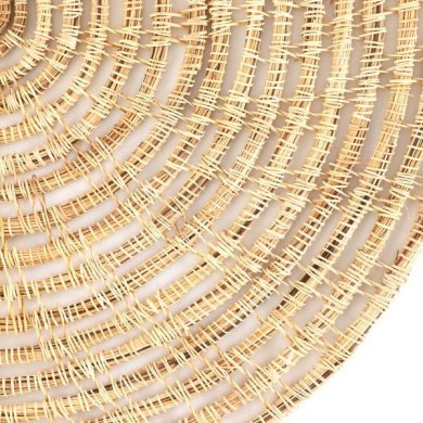 Сервірувальний килимок Homla LINNE 37 см Бежевий - 2 Сервірувальний килимок Homla LINNE 37 см Бежевий 213645 фото - 2