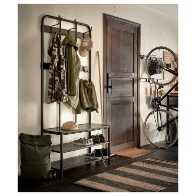 IKEA Придверный коврик TRAMPA 60x90 см Коричневый (ИКЕА БРОДЯГА) 20052187 фото - 5