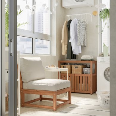 IKEA Садовое кресло NAMMARO Бежевый (ИКЕА НАММАРО) 79578362 фото - 2