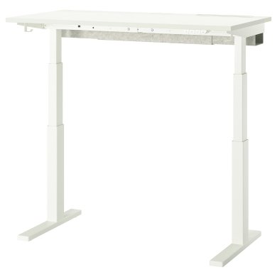 IKEA Письменный стол для работы сидя/стоя MITTZON Белый (ИКЕА МИЦОН) 89526122