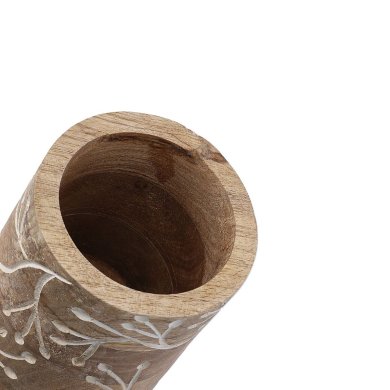 Контейнер для кухонного начиння Homla MANGO CARVE 10x14 см | Дерево 206457 фото - 3