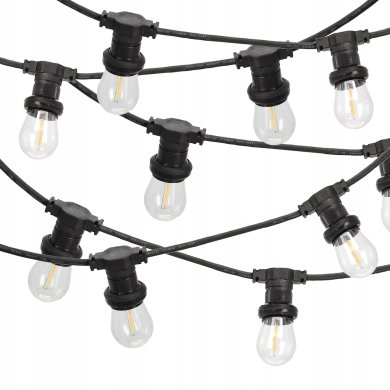 Декоративная гирлянда Garden Line 10 LED 7 м Теплый-белый SOL1236 фото - 4