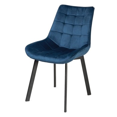 Обеденный стул Homla COLIN Welur Синий - 4 Обеденный стул Homla COLIN Welur Синий 207356 фото - 4