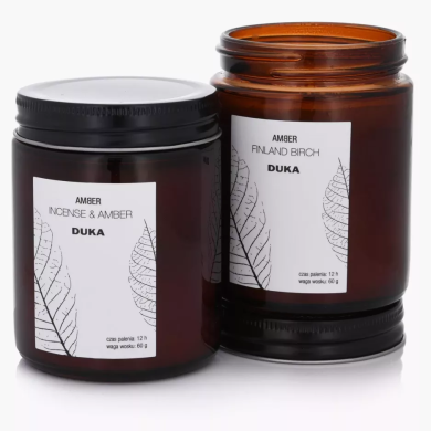 Ароматична свічка Duka AMBER FINLAND BIRCH | Коричневий 1219141 фото - 3