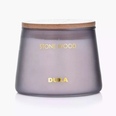 Ароматическая свеча Duka BERG Stone Wood | Графит 1218462 фото - 2