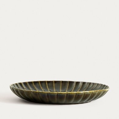 Обеденная тарелка Homla MELIDA 27 см Темно-зеленый 241354 фото - 2