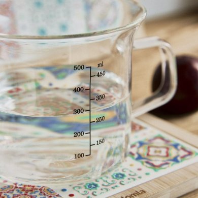 Мерный стакан Homla MAVIS 500 мл Прозрачный - 4 Мерный стакан Homla MAVIS 500 мл Прозрачный 227391 фото - 4