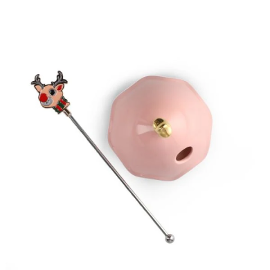 Кружка з кришкою Homla EILIS 450 мл | Рожевий / Принт - 2 Кружка з кришкою Homla EILIS 450 мл | Рожевий / Принт 200459 фото - 2