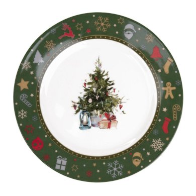 Десертная тарелка Homla KALVEN 19 см Зеленый 218876