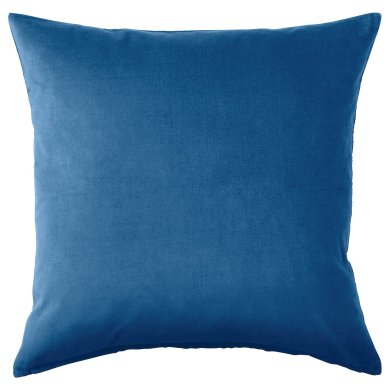 IKEA Декоративная наволочка SANELA 50х50 см Синий (ИКЕА САНЕЛА) 40590930