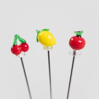 Набір паличок для закусок Homla ORKEL SUMMER 3 шт Різнокольорові 240305 фото - 2