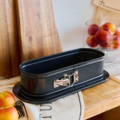 Форма для выпечки Homla FEBE 30х11х8 см Черный - 5 Форма для выпечки Homla FEBE 30х11х8 см Черный 228073 фото - 5