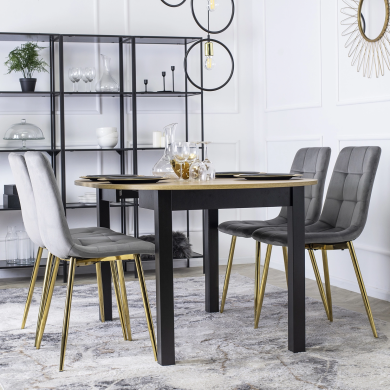 Обеденный стул Mebel Elit YORK Серый ME.YORK/P/ZL/V/K фото - 14