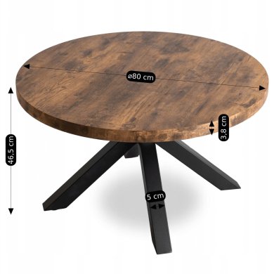 Журнальный стол Mebel Elit LINCOLN Дуб рустик ME.LINCOLN/RU/CZ/L фото - 8