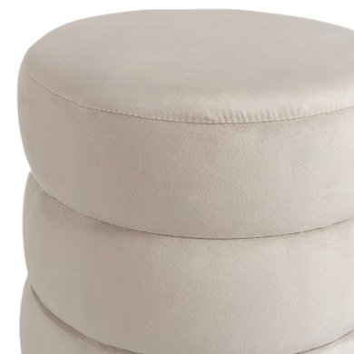Пуф Mebel Elit AURA Welur Кремовый ME.AURA/KR/V/PUF фото - 3