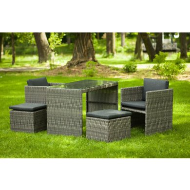 Комплект садовой мебели Meven BERGEN Серый MV-MSTO-207-BERGEN фото - 12