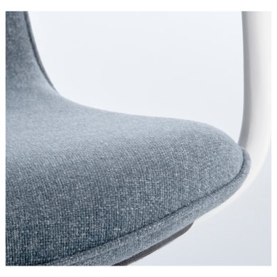 IKEA Офісне крісло LANGFJALL Синій (ИКЕА ЛАНГФЬЯЛЛЬ) 69252769 фото - 6