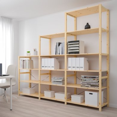 IKEA Стеллаж IVAR Дерево (ИКЕА ИВАР) 69407064 фото - 2