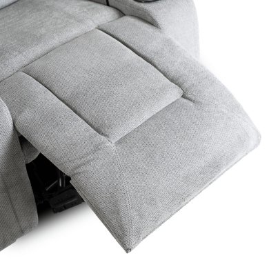 Кресло мягкое раскладное массажное с реклайнером Mebel Elit BOX 2 Серый ME.BOX2/P/T/FW фото - 12