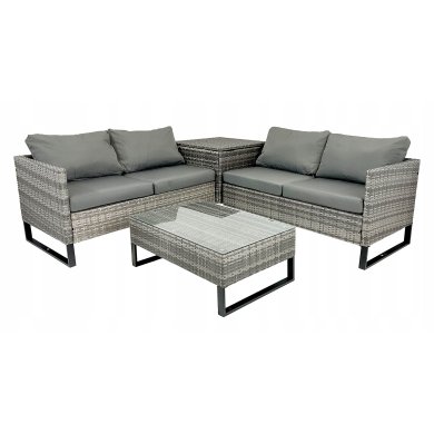 Комплект садовой мебели Kontrast COMO TAUPE Бежевый - 2 Комплект садовой мебели Kontrast COMO TAUPE Бежевый 5.90.13143 фото - 2