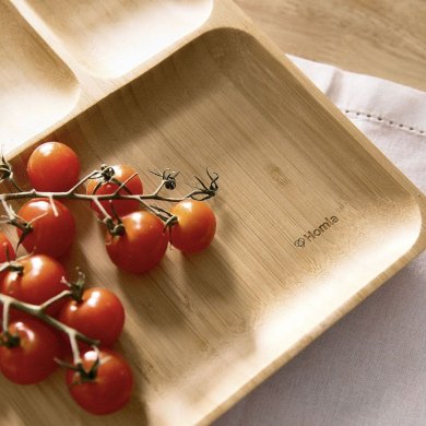 Піднос Homla BAMBOU 25х25 см Дерево - 5 Піднос Homla BAMBOU 25х25 см Дерево 229183 фото - 5