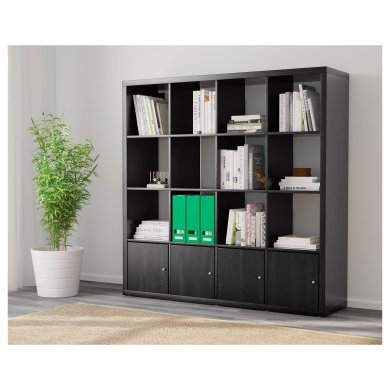 IKEA Стеллаж KALLAX Коричневый (ИКЕА КАЛЛАКС) 09017483 фото - 3