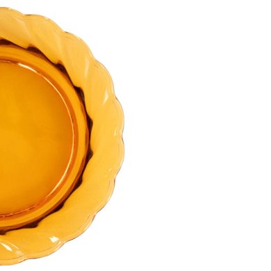 Сервірувальна тарілка Homla CAREN 15 см Оранжевий 227270 фото - 3