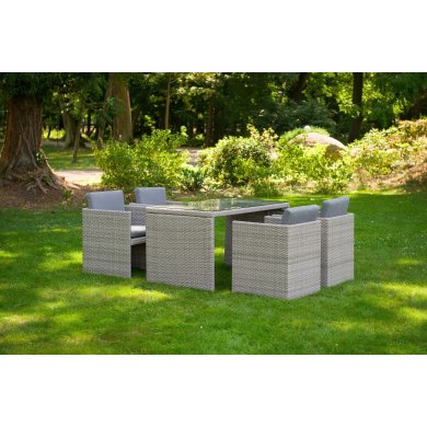 Комплект садових меблів Meven MONTREAL Сірий - 7 Комплект садових меблів Meven MONTREAL Сірий MV-5245-MONTREAL фото - 7