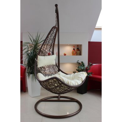 Підвісне крісло-кокон Garden Line FAT1136 Темно-коричневий FAT1136 фото - 3